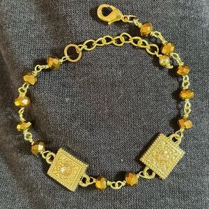 Vintage Goldtoned Chain Bracelet